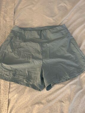 Women’s nike Light Blue Women's Athletic Shorts medium